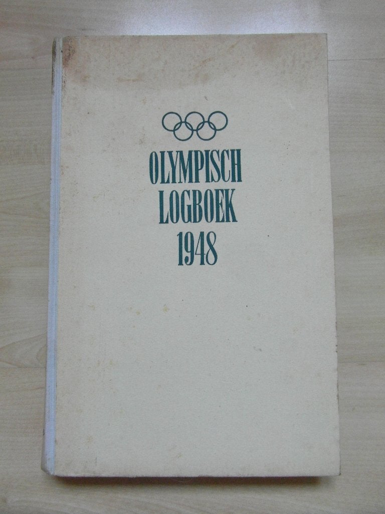 Olympisch Logboek Uitgave 1948, door Klaas Peereboom., Ophalen of Verzenden, Klaas Peereboom.