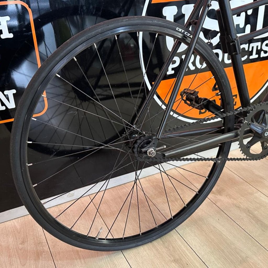 State Bicycle 4130 Fixed Gear mat zwart| nette staat, Flex Ltd., Gebruikt, https://flex.com/contact-us, Nobelstraat 10, 5807 GA Oostrum LB, Limburg, Nederland