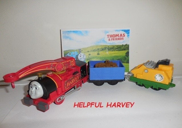 Trackmaster Thomas de Trein, Harvey Helpful, Kartel Wielen, Ophalen of Verzenden, Zo goed als nieuw
