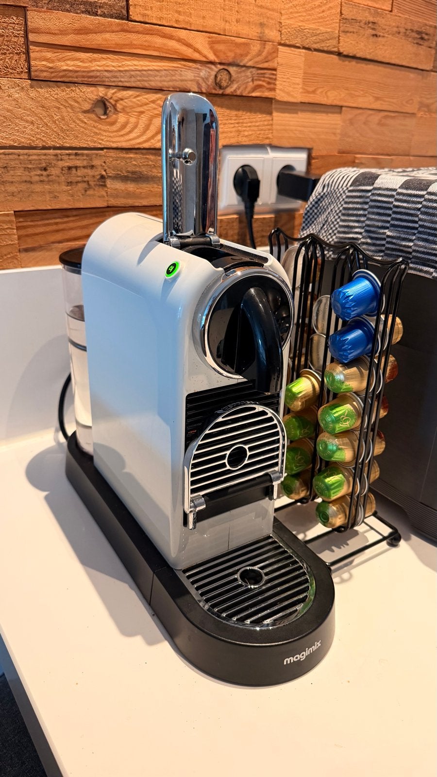 Nespresso Magimix koffiecupmachine - Zo goed als nieuw, Witgoed en Apparatuur, Ophalen, Koffiemachine, Zo goed als nieuw, 1 kopje