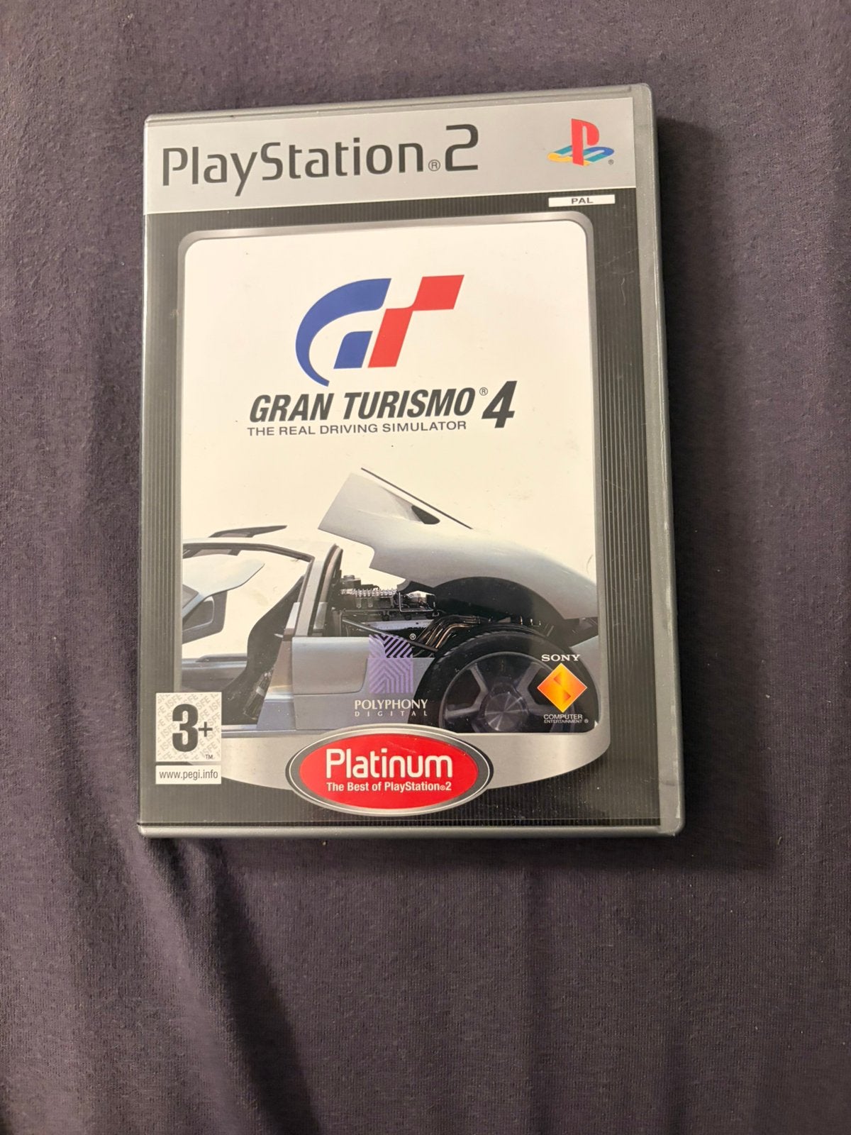 PS2 Gran Turismo 4 Platinum, Racen en Vliegen, 2 spelers, Ophalen of Verzenden, Zo goed als nieuw
