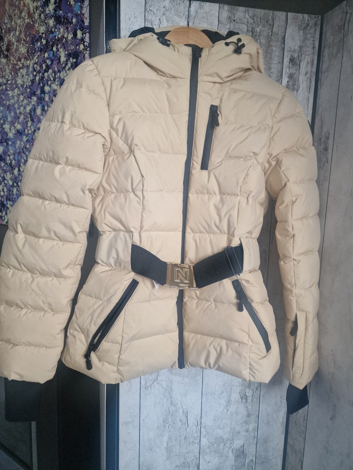 Nikkie by Kate Moss ski jas maat 36, Beige, Nieuw, Ophalen of Verzenden, Nikkie