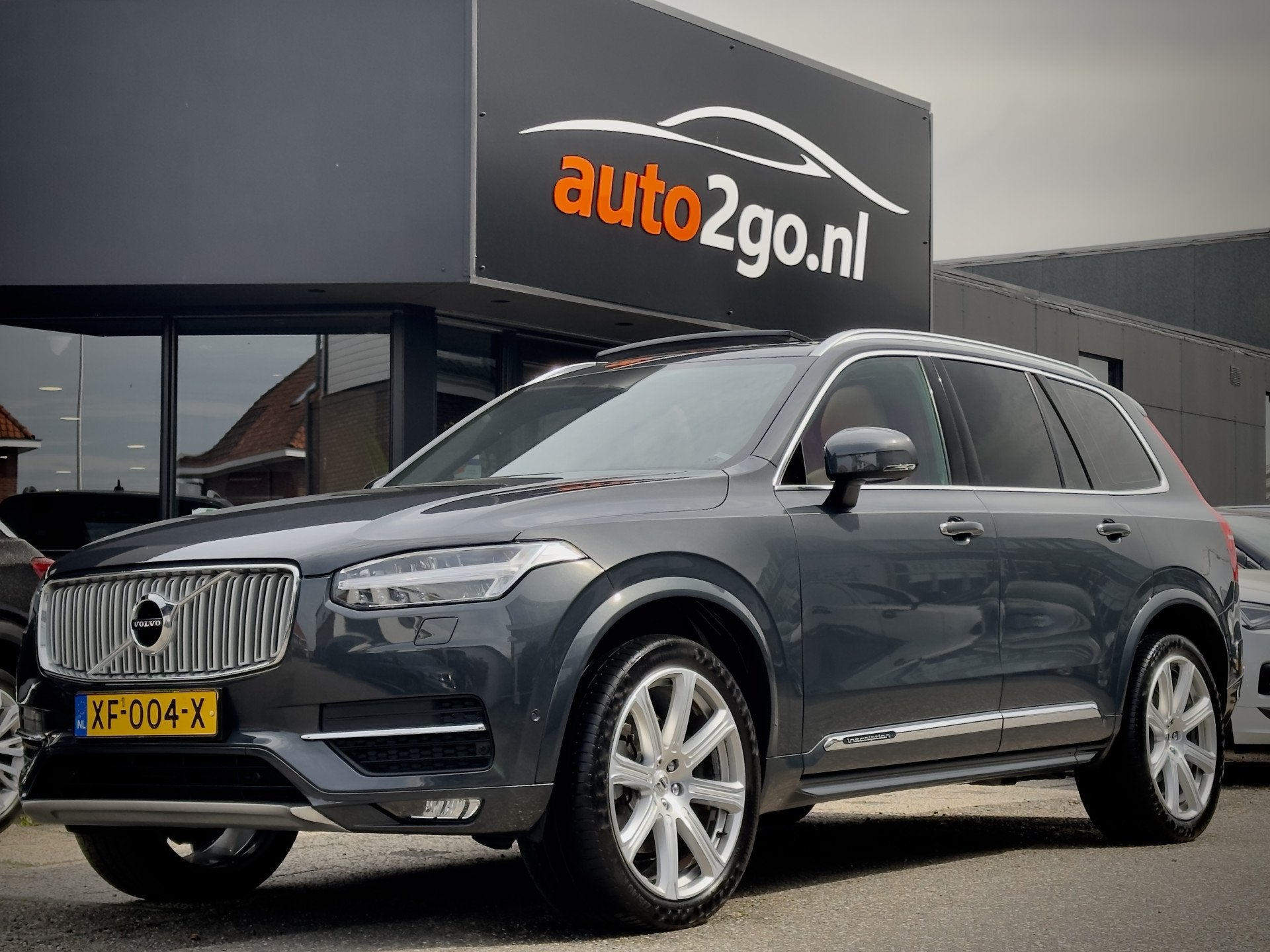 Volvo XC90 2.0 D5 AUT8 7PERS AWD INSCRIPTION PANODAK LEDER N, Gebruikt, Euro 6, 4 cilinders, 1969 cc