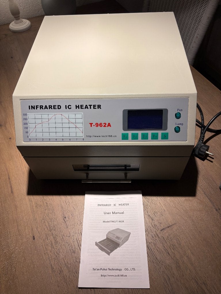 T962A reflow oven, Witgoed en Apparatuur, Ophalen, Zo goed als nieuw