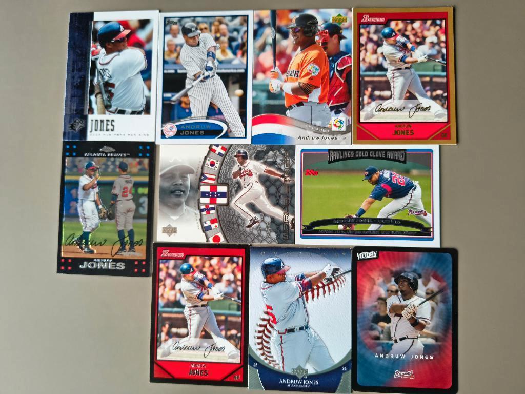 Andruw Jones coach Team Kingdom 10 baseballcards, Sport en Fitness, Honkbal en Softbal, Nieuw, Overige typen, Honkbal, Verzenden