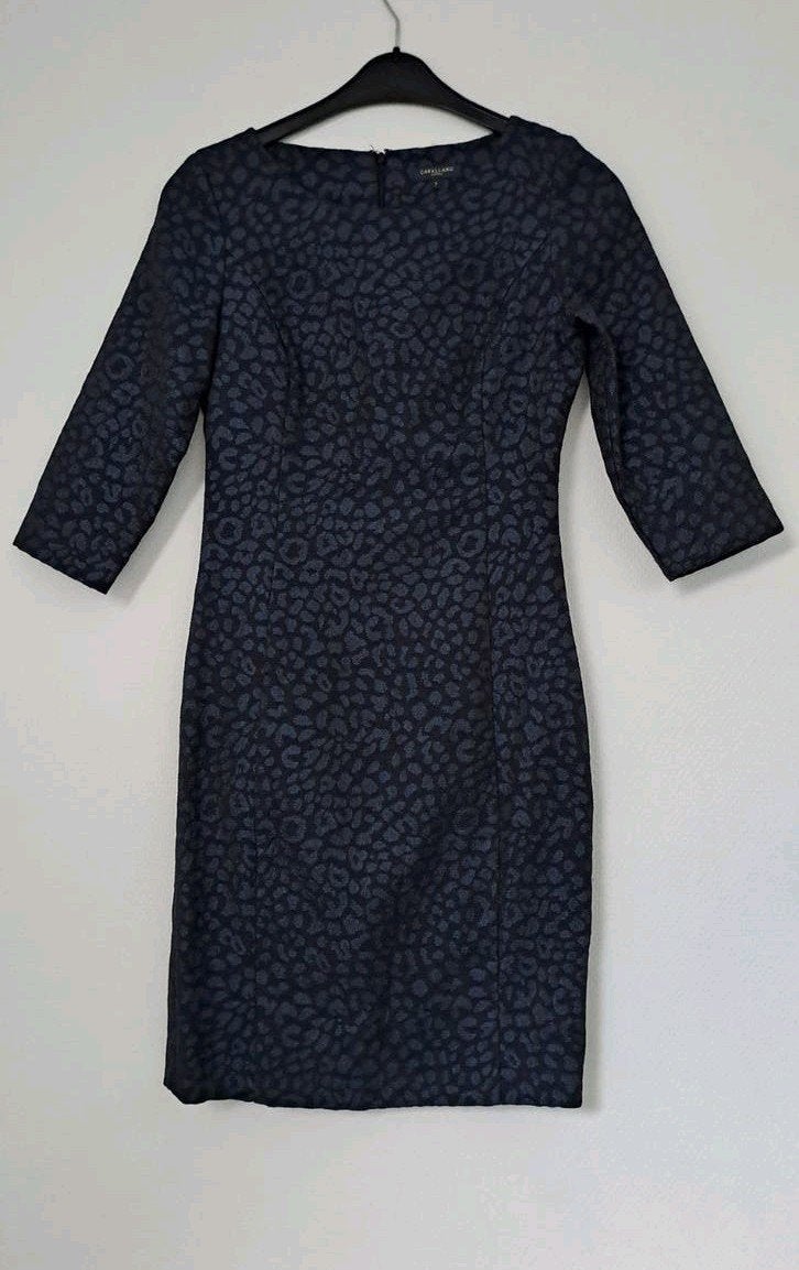 Cavallaro Napoli Dames Jurk Maat S - Elegant en Tijdloos, Blauw, Cavallaro Napoli, Ophalen of Verzenden, Zo goed als nieuw