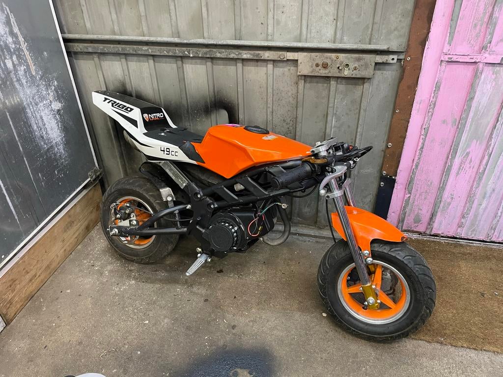 Minibike 49cc - Startproblemen, makkelijk te repareren, Ophalen, Overige typen, 49 cc, Zo goed als nieuw