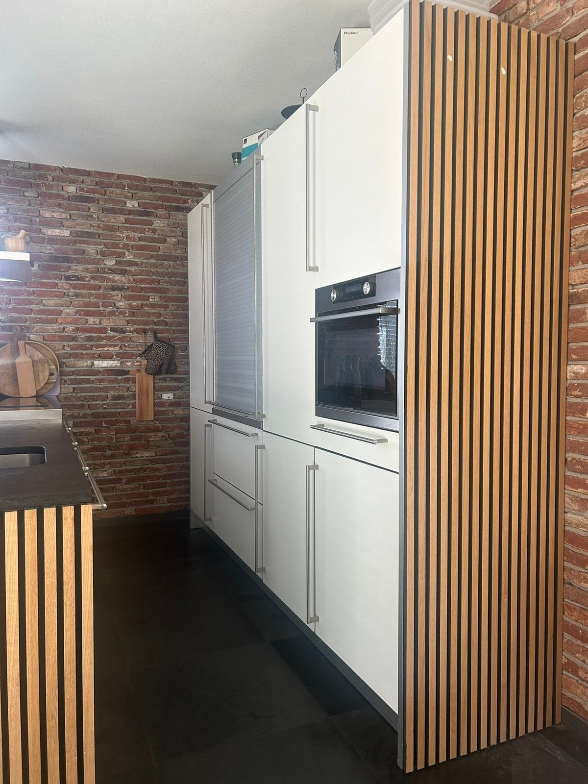 Complete moderne witte Bulthaup keuken met apparatuur, Huis en Inrichting, Keuken | Complete keukens, Ophalen, Zo goed als nieuw
