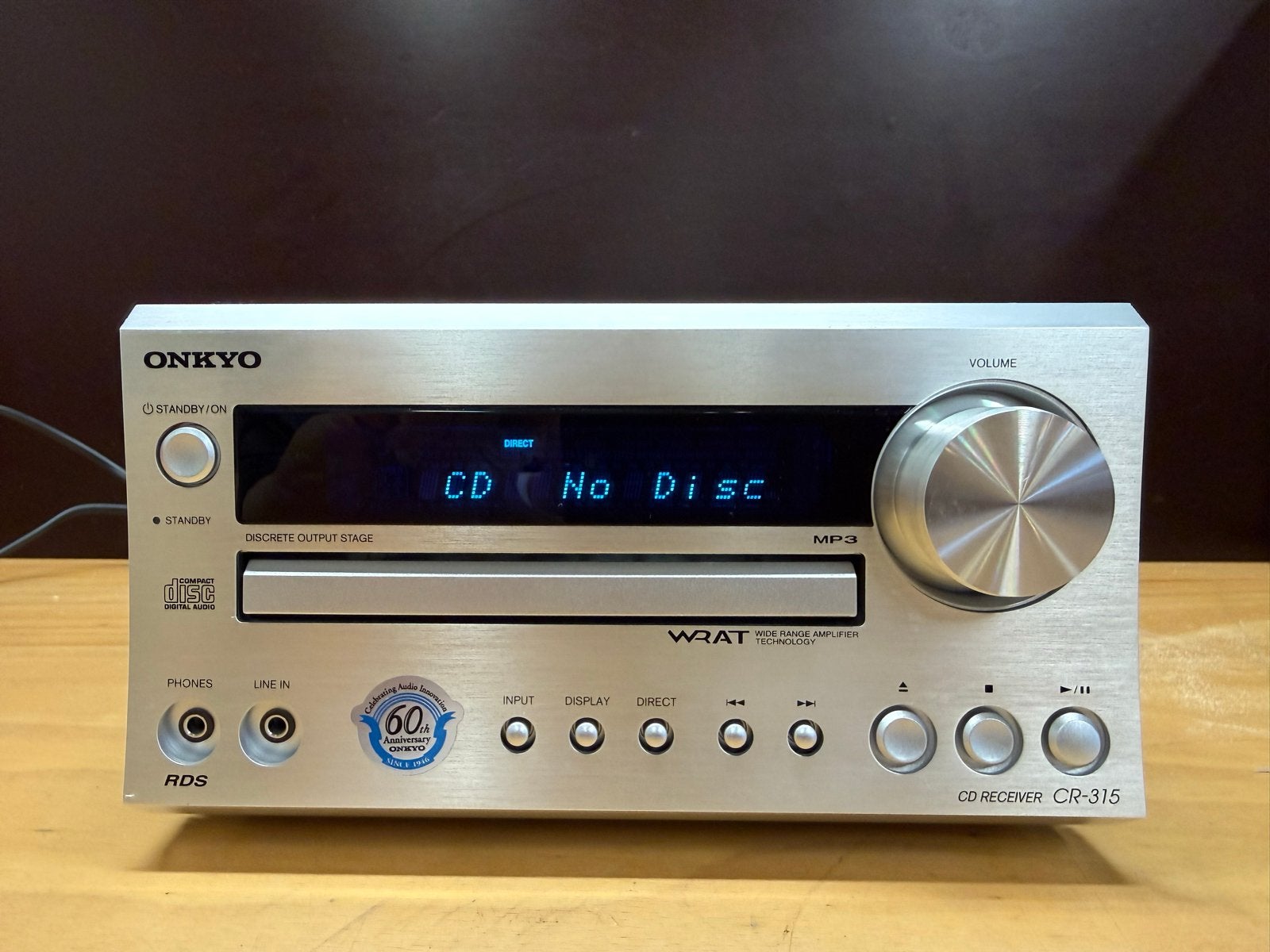 Onkyo CR-315 CD Receiver, Ophalen of Verzenden, Gebruikt, Overige merken, Met radio