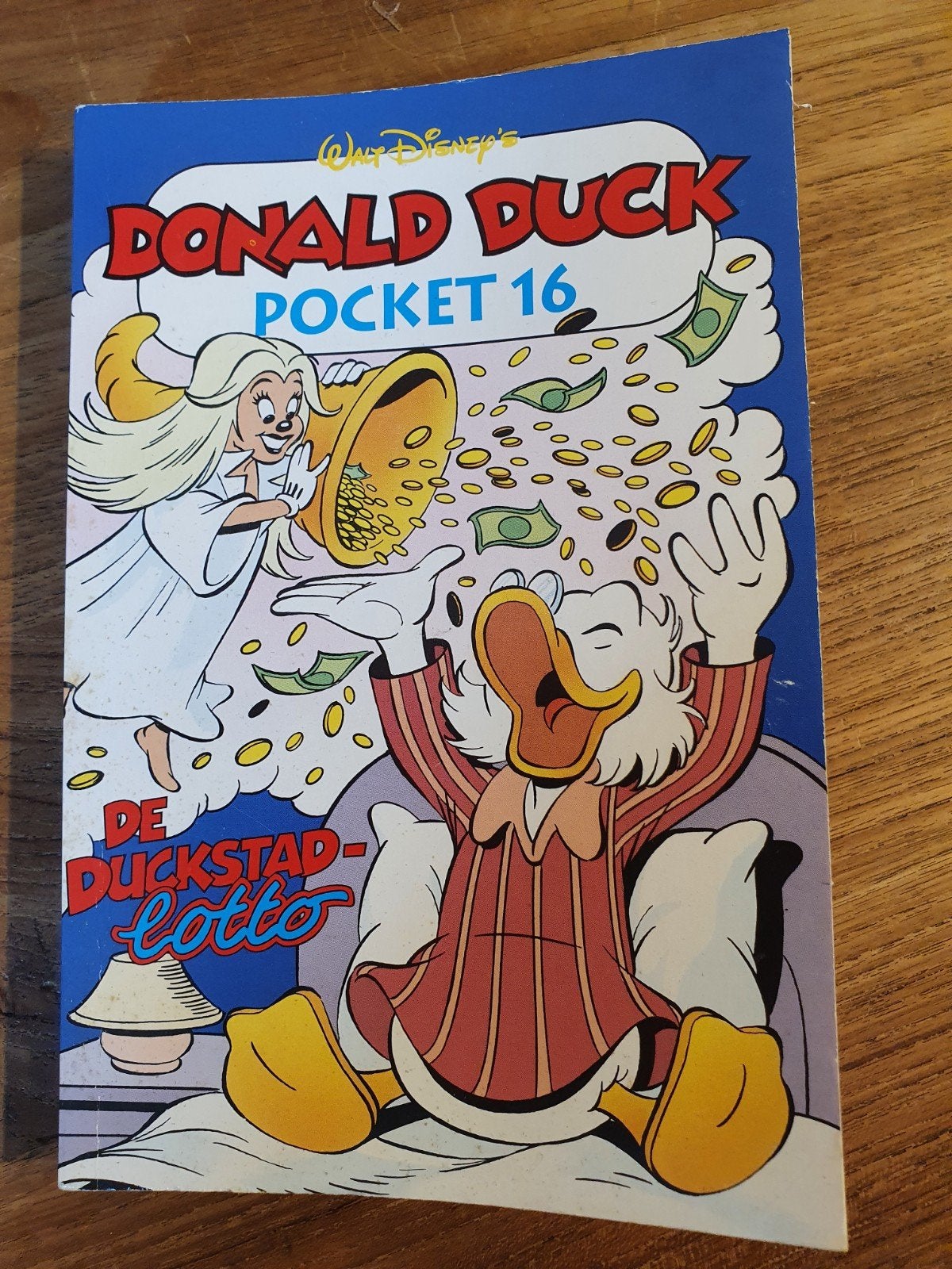 Donald Duck Pocket 16 - De Duckstad-Lotto (1994/2007), Eén stripboek, Ophalen of Verzenden, Gelezen
