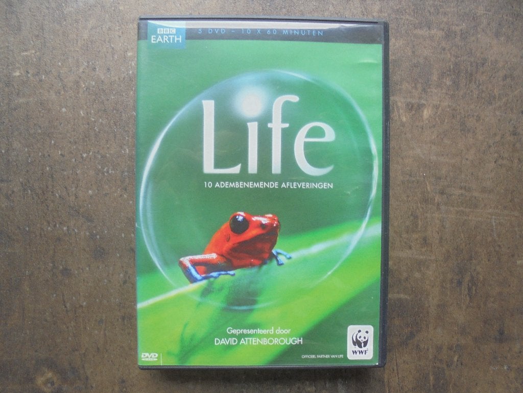 DVD's BBC Earth Life (zie foto's), Alle leeftijden, Ophalen of Verzenden, Zo goed als nieuw, Natuur