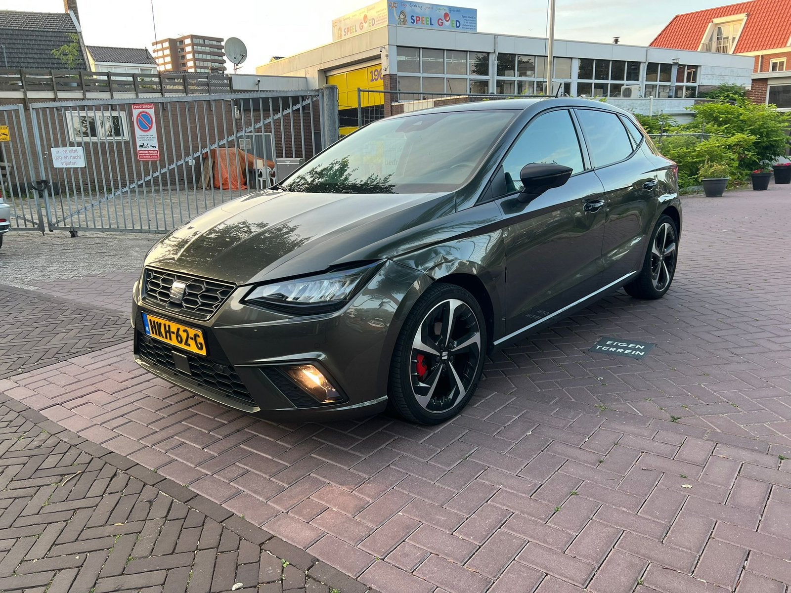 Seat Ibiza 1.0 TSI FR 116PK AUT LED 2024, Auto diversen, Zwart, 999 cc, Benzine, Seat