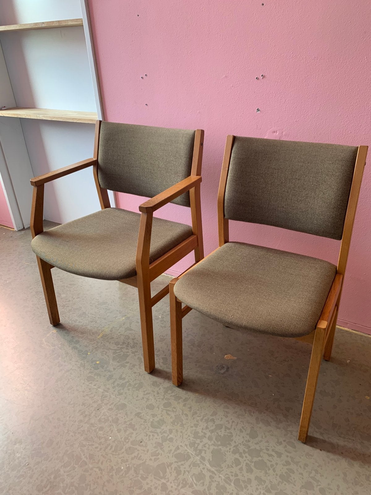 Vintage stoelen, Ophalen, Gebruikt, Twee