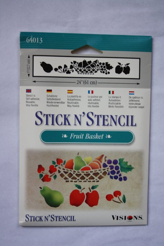 Stick N' Stencil Fruit Basket 64013, Verzenden, Nieuw, Overige typen