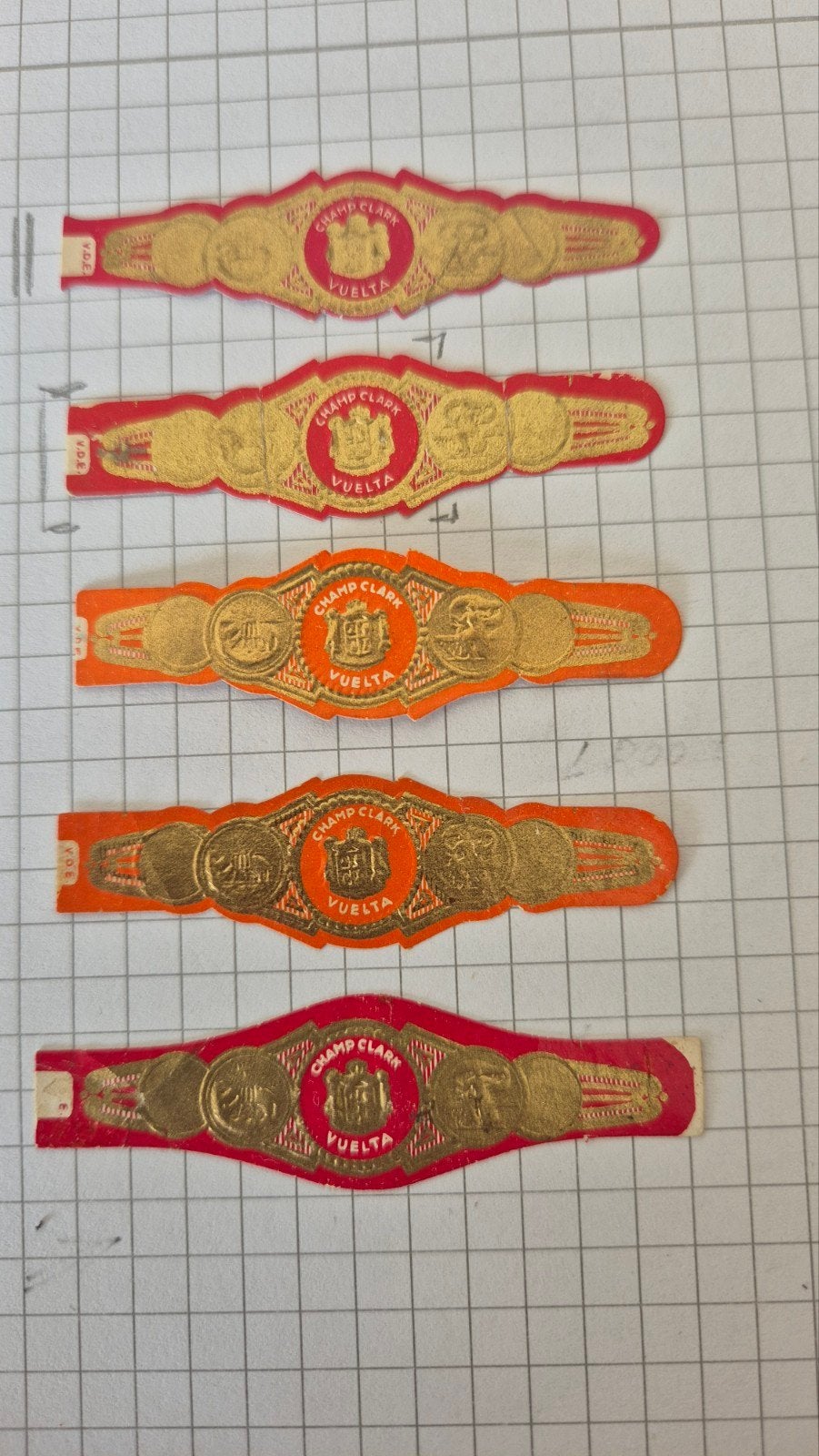 Sigarenbanden, Ophalen, Zo goed als nieuw, Sigarenbandjes