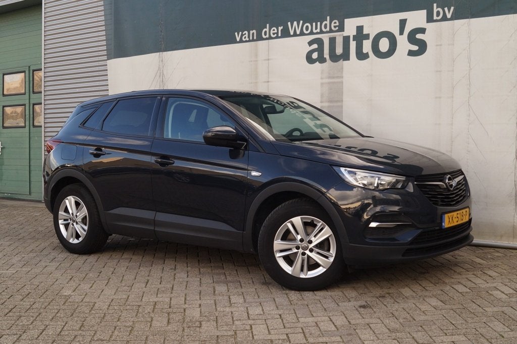 Opel Grandland X 1.2 Turbo 130pk Business + -NAVI-ECC-PDC-, Auto's, Opel, Voorwielaandrijving, Parkeersensor, Gebruikt, Euro 6