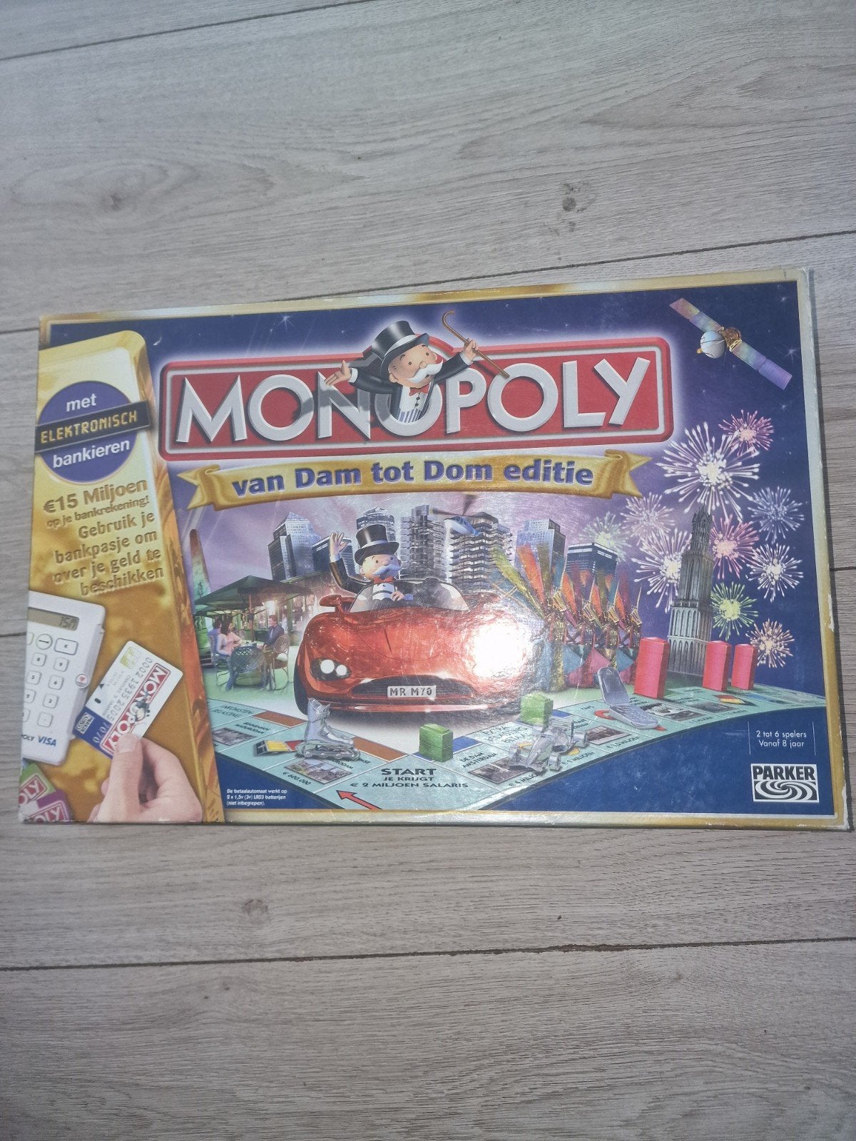 Monopoly van Dam tot Dom editie - ZGAN, Hobby en Vrije tijd, Gezelschapsspellen | Bordspellen, Ophalen of Verzenden, Zo goed als nieuw