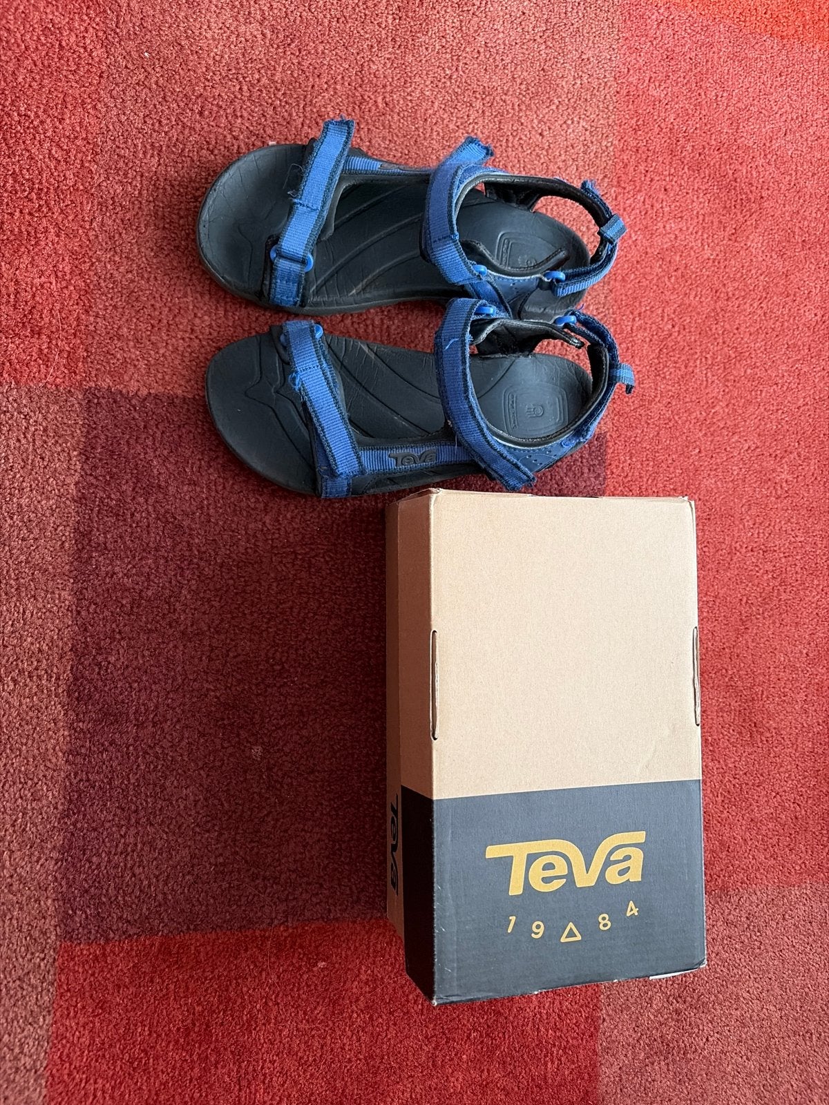 Teva sandalen - Blauw, Maat 33-34, Ophalen of Verzenden, Gebruikt, Jongen of Meisje, Overige typen