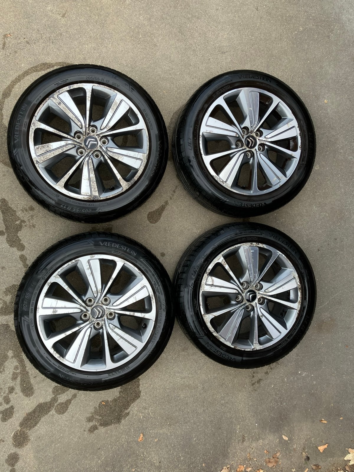 Citroën C4 Picasso/Grand Picasso 17 inch velgen., Ophalen, Gebruikt, Banden en Velgen, 17 inch