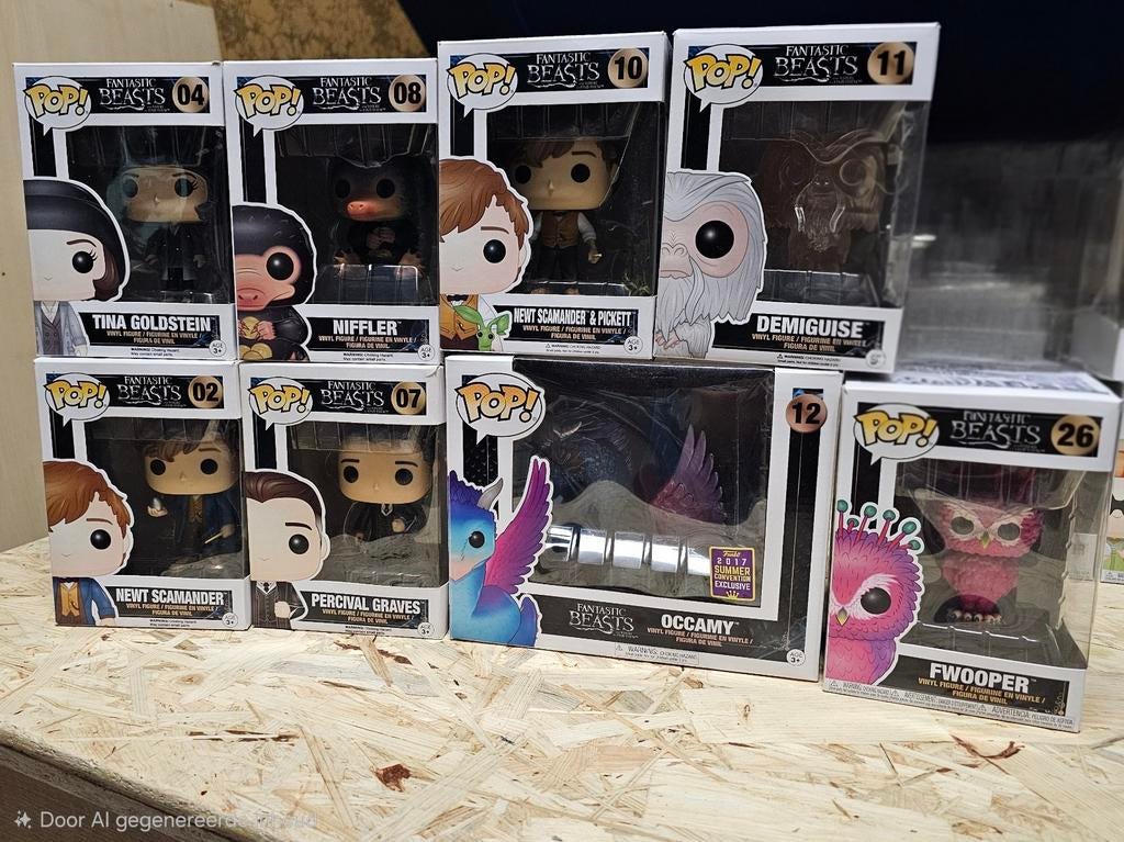 Funko Pop! Fantastic Beasts (8 stuks), Ophalen of Verzenden