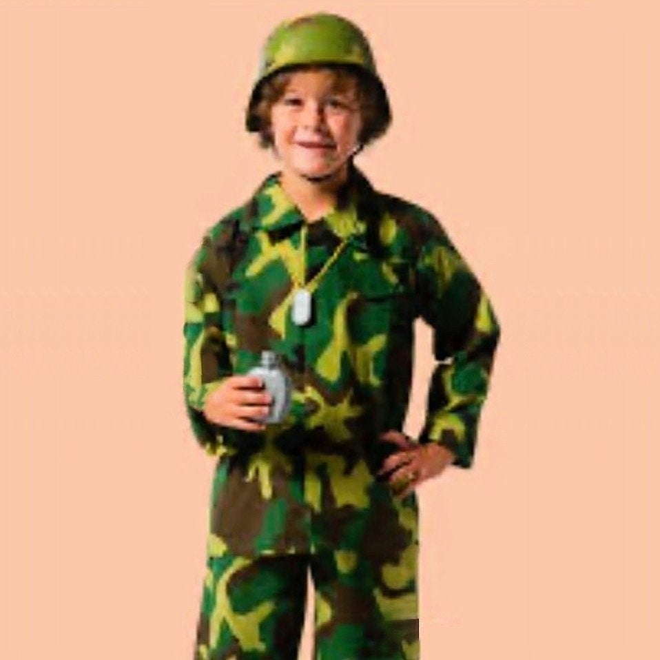 Nieuw ! Mooi Stoer Leger Soldaatpak Voor 3/5 Jaar, Ophalen of Verzenden, Nieuw, 104 of kleiner, Jongen of Meisje