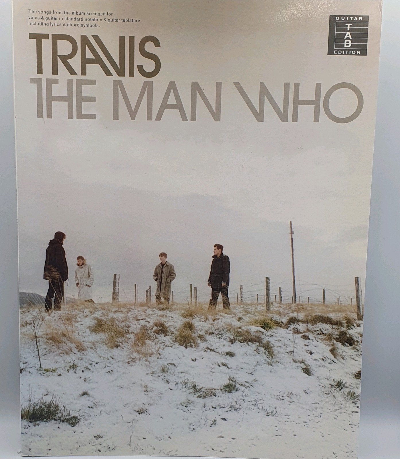 Te koop: Travis - The Man Who - Gitaar Tablatuur Editie, Gitaar, Gebruikt, Ophalen of Verzenden, Artiest of Componist