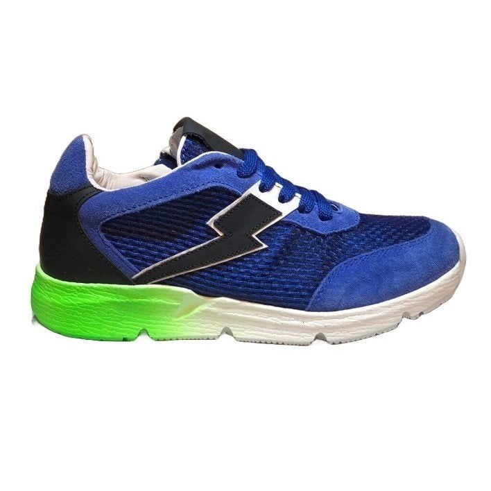 GATTINO maat 27 sneaker blauw/zwart/bliksem gratis verzenden, Gattino, Elzenweg 19 Waalwijk, Verzenden, Gattino