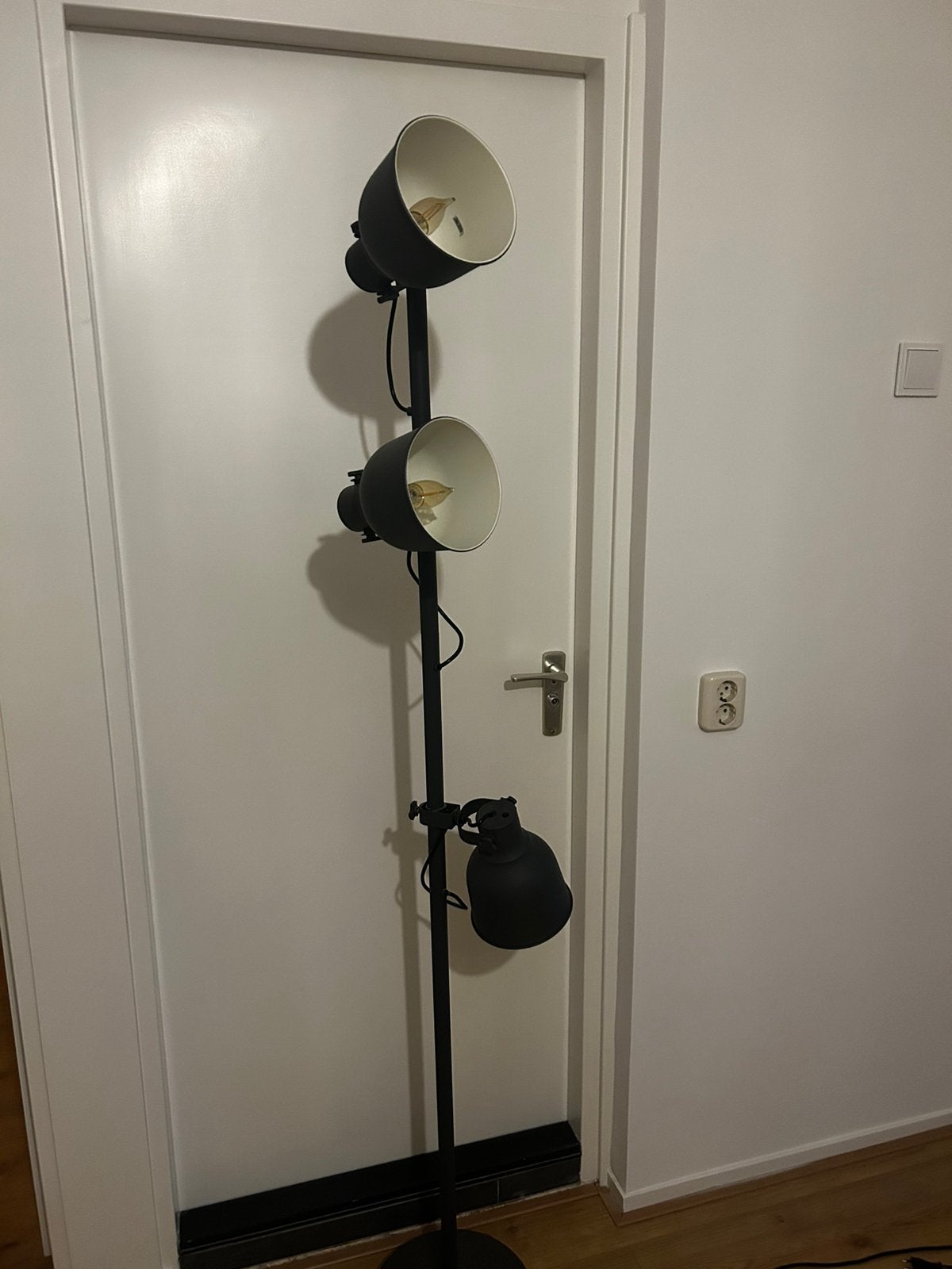 Staande Ikea Hektar lamp, Ophalen, Zo goed als nieuw, 150 tot 200 cm