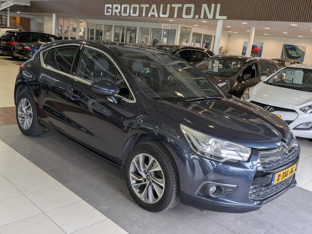Citroën DS4 1.6 THP So Chic Automaat Airco, Cruise Control,, Auto's, Citroën, Euro 5, Gebruikt, Zwart, 715 kg