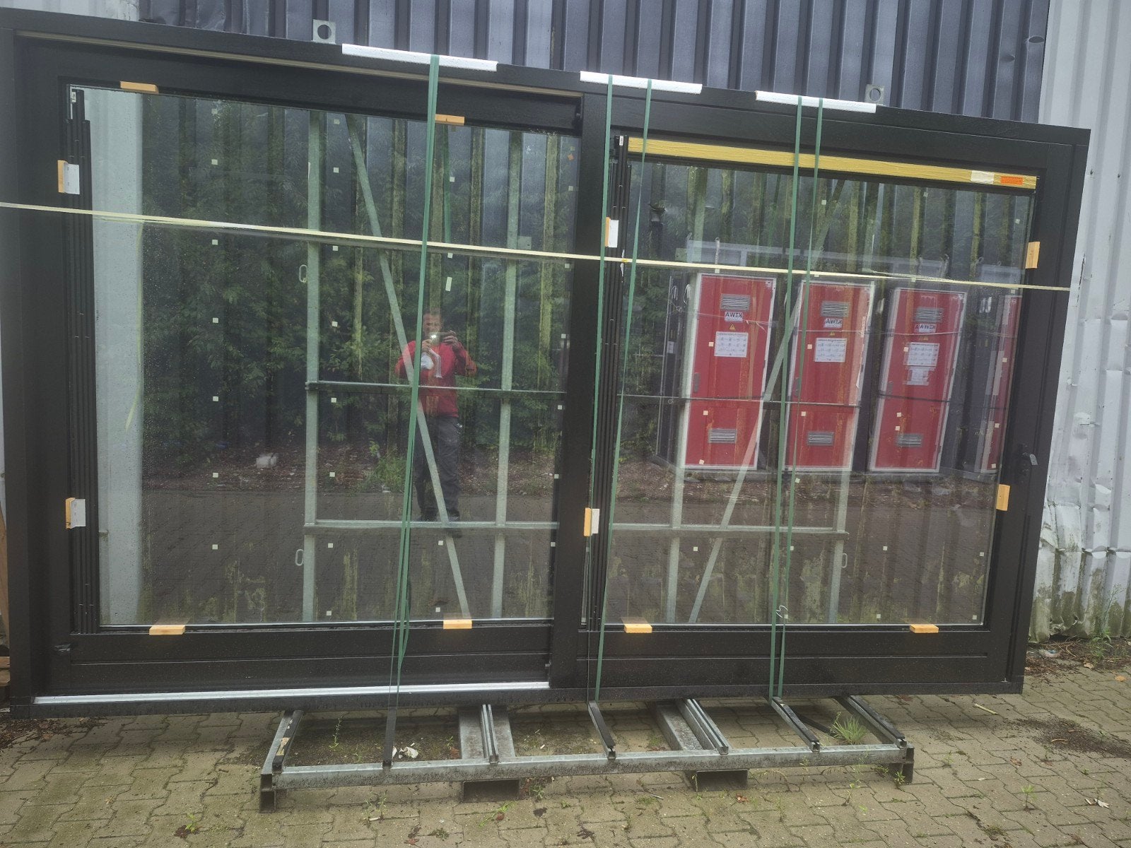 nieuwe schuifpui, Doe-het-zelf en Verbouw, Ophalen, 225 cm of meer, Nieuw, Inclusief glas