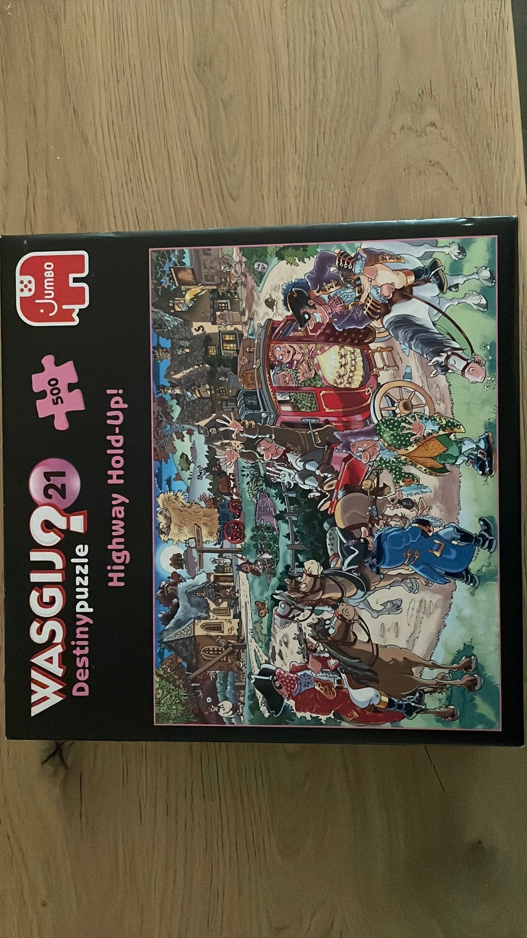 Wasgij puzzel 500 stukjes, Ophalen of Verzenden, 500 t/m 1500 stukjes, Zo goed als nieuw