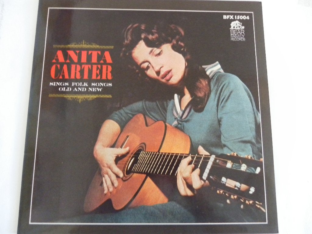 LP Anita Carter - Sings Folk Songs Old And New, Ophalen of Verzenden, Zo goed als nieuw, 12 inch