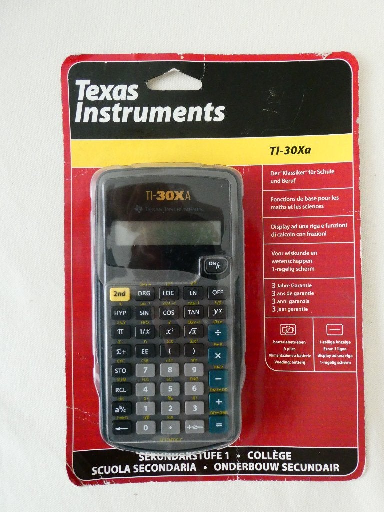 Calculator TI-30Xa, Diversen, Rekenmachines, Ophalen of Verzenden, Nieuw
