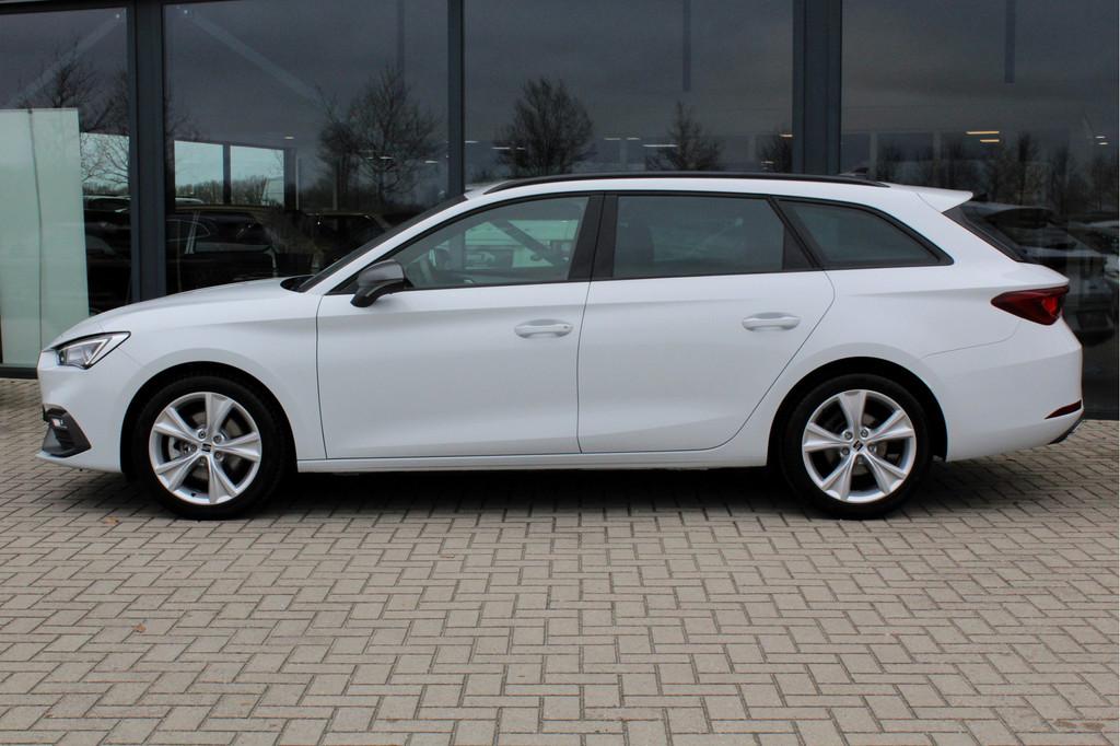 SEAT Leon Sportstourer 1.5 TSI 130pk FR VIRTUAL LED NAVI CAR, Voorwielaandrijving, Stof, 4 cilinders, Met garantie (alle)