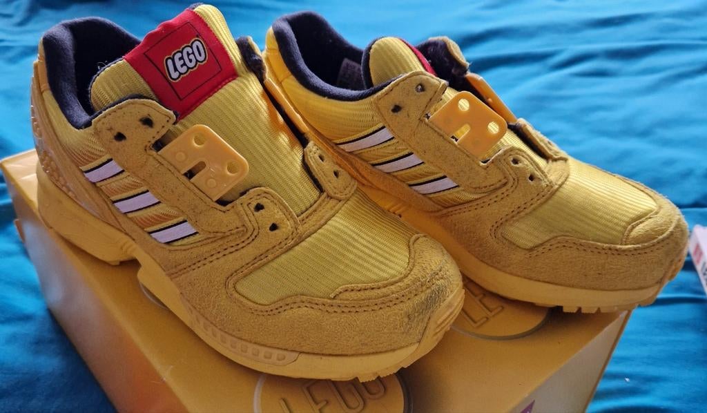 Adidas ZX 8000 Lego Schoenen Maat 36, Adidas, Geel, Ophalen of Verzenden, Sneakers of Gympen
