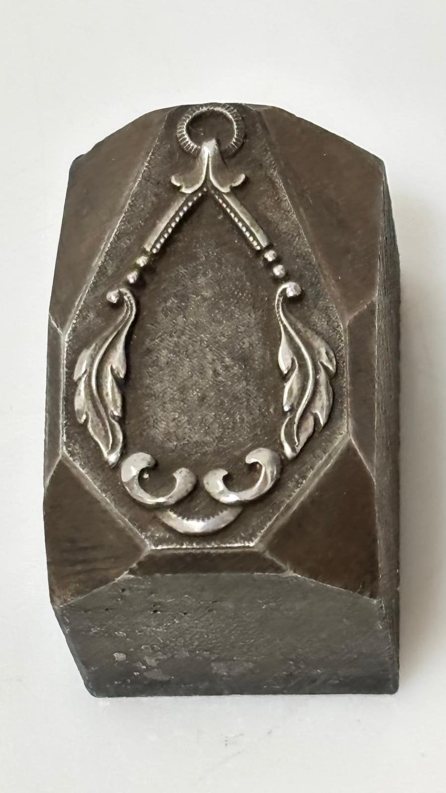 Oude Art Deco Sieraad stempel matrijs, Ophalen of Verzenden