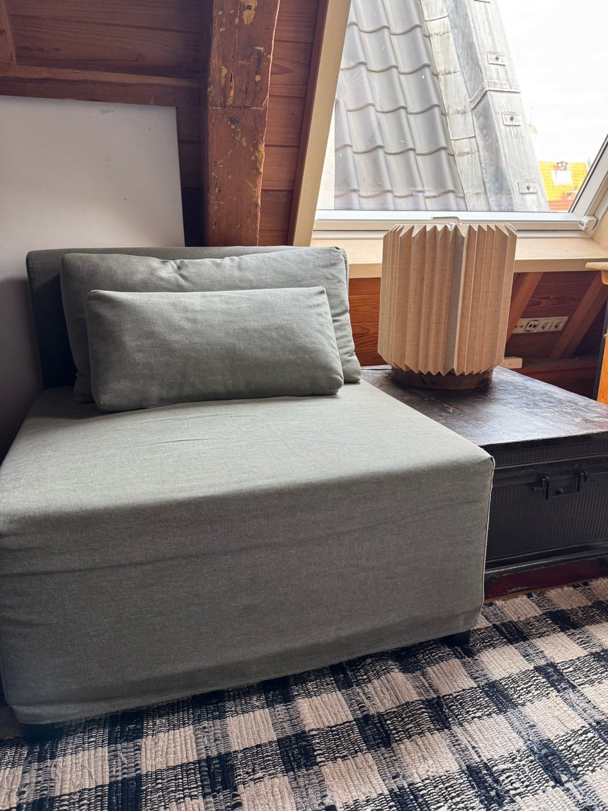 Twee House Doctor banken modulaire zitelementen sofa, Huis en Inrichting, Ophalen of Verzenden, Zo goed als nieuw, Tweepersoons