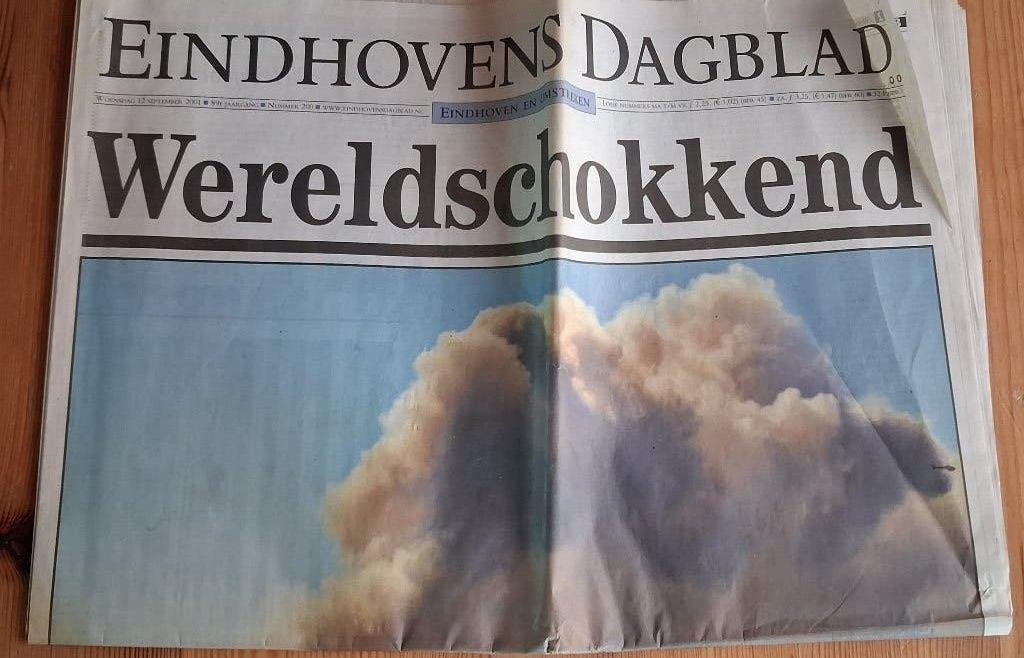 Geschiedenis Krant over 9 september 2011, Boeken, Tijdschriften en Kranten, Gelezen, Krant, Ophalen of Verzenden