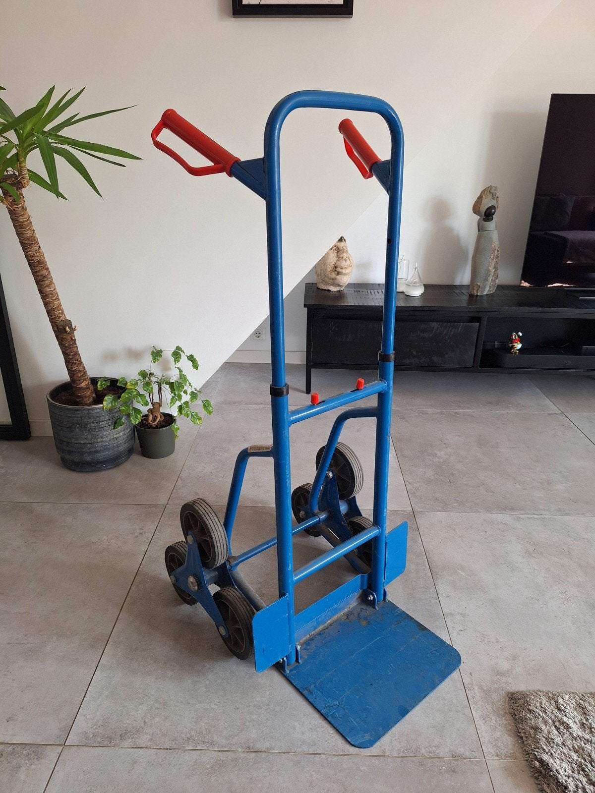 Inklapbare stevige trapsteekwagen, Powerfix, izgs, Ophalen of Verzenden, Zo goed als nieuw, Steekwagen