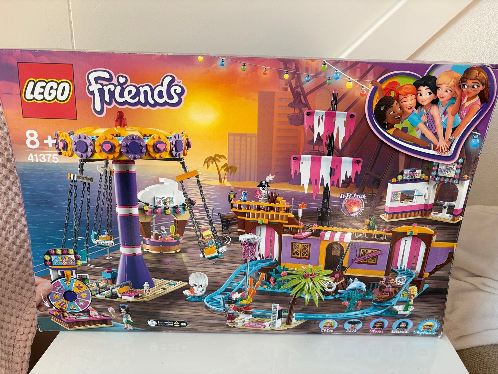 LEGO Friends 41375 Heartlake City Pretpark & 41337 & 41373, Ophalen of Verzenden, Zo goed als nieuw, Overige merken
