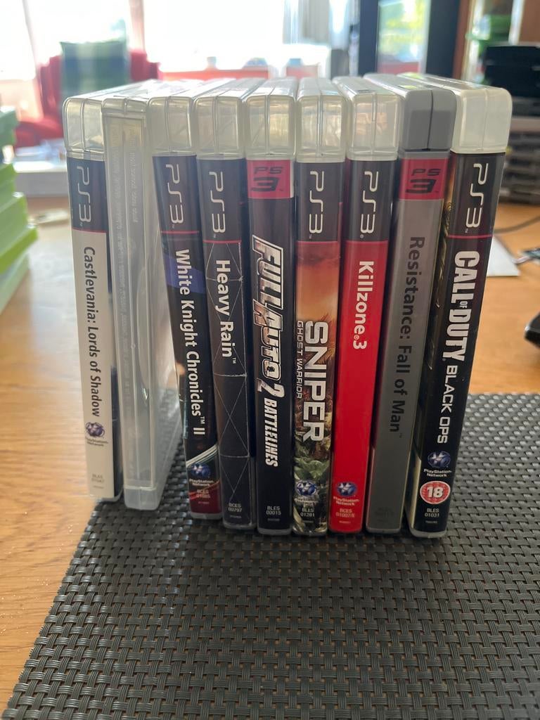 PS3 Games: Call of Duty, Killzone, Sniper, Heavy Rain e.a., Online, Gebruikt, Shooter, 1 speler