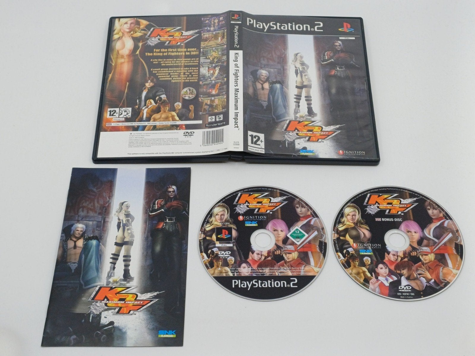 King of Fighters Maximum Impact Incl Bonus DVD - PS2, Spelcomputers en Games, Games | Sony PlayStation 2, Vechten, Verzenden, 1 speler