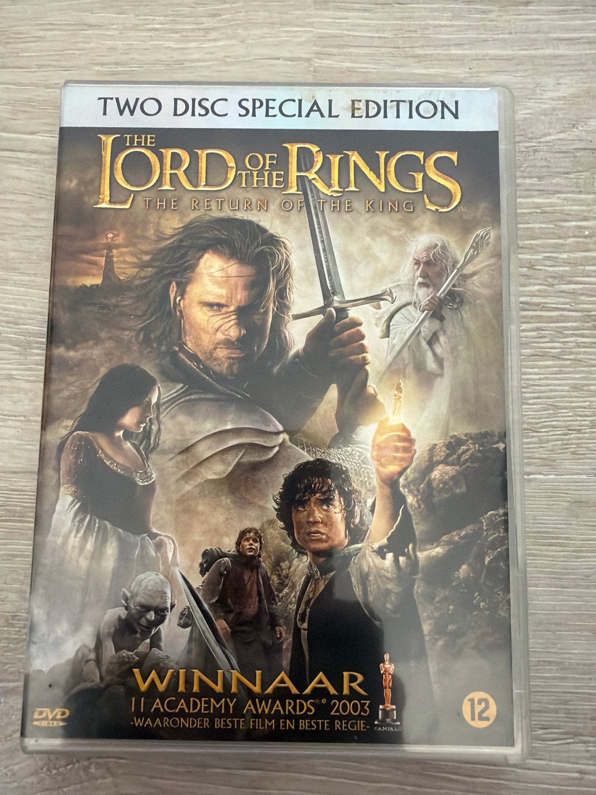 Lord of the Rings: Return of the King (Two Disc Special Edit, Speciale editie, Fantasy, Ophalen of Verzenden, Zo goed als nieuw