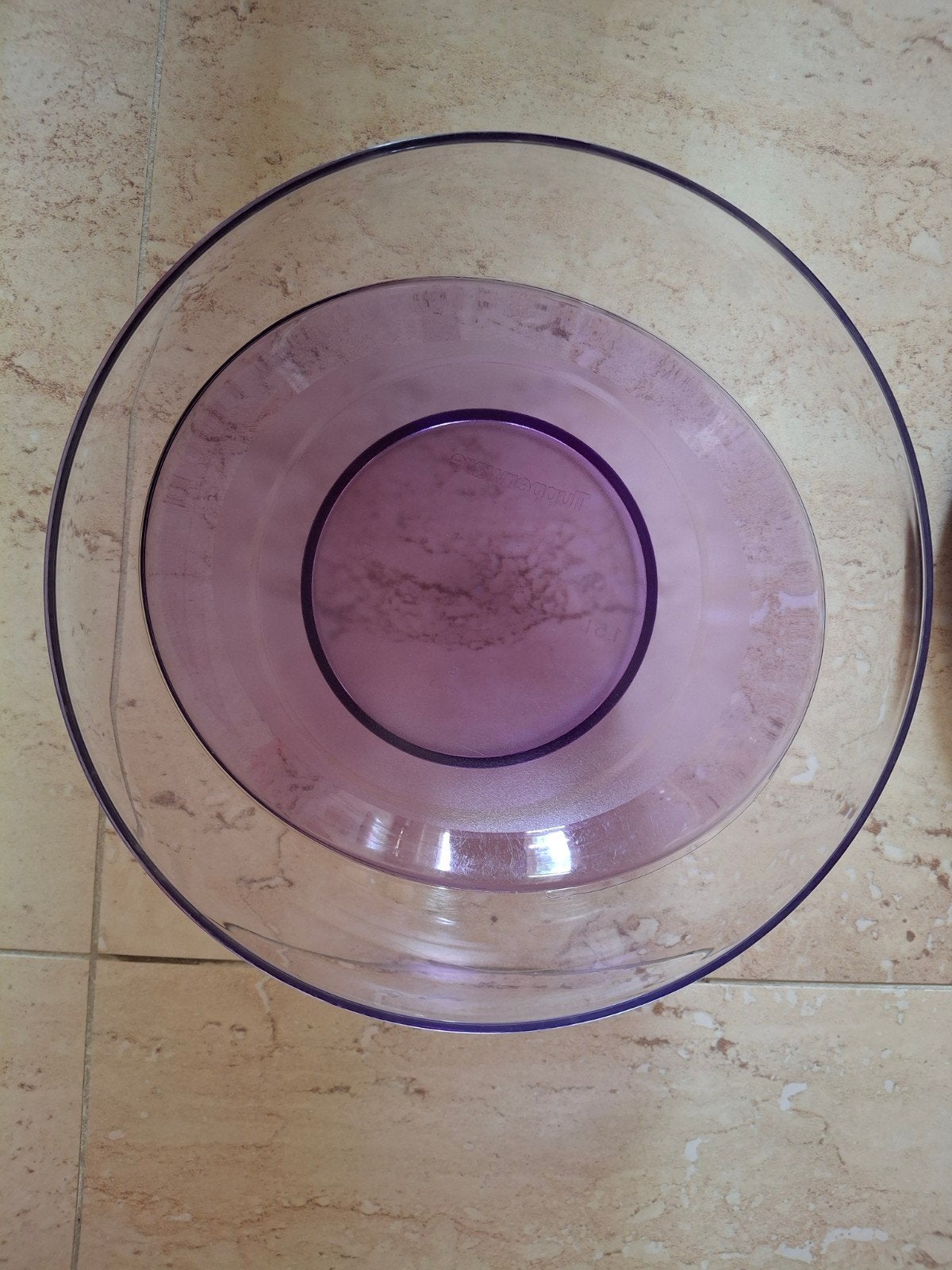 Tupperware slabak kom 1,5 liter eleganzia - paars/lila, Huis en Inrichting, Keuken | Tupperware, Gebruikt, Paars, Ophalen of Verzenden