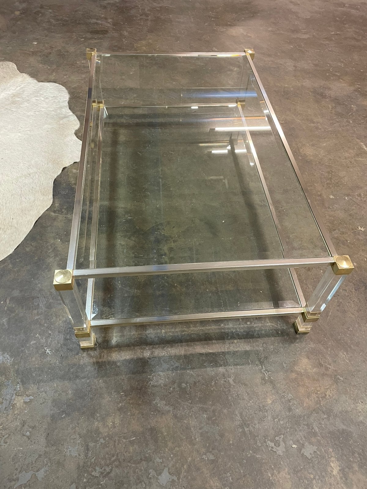 Pierre vandel tafel plexiglas vintage jaren 60, Ophalen