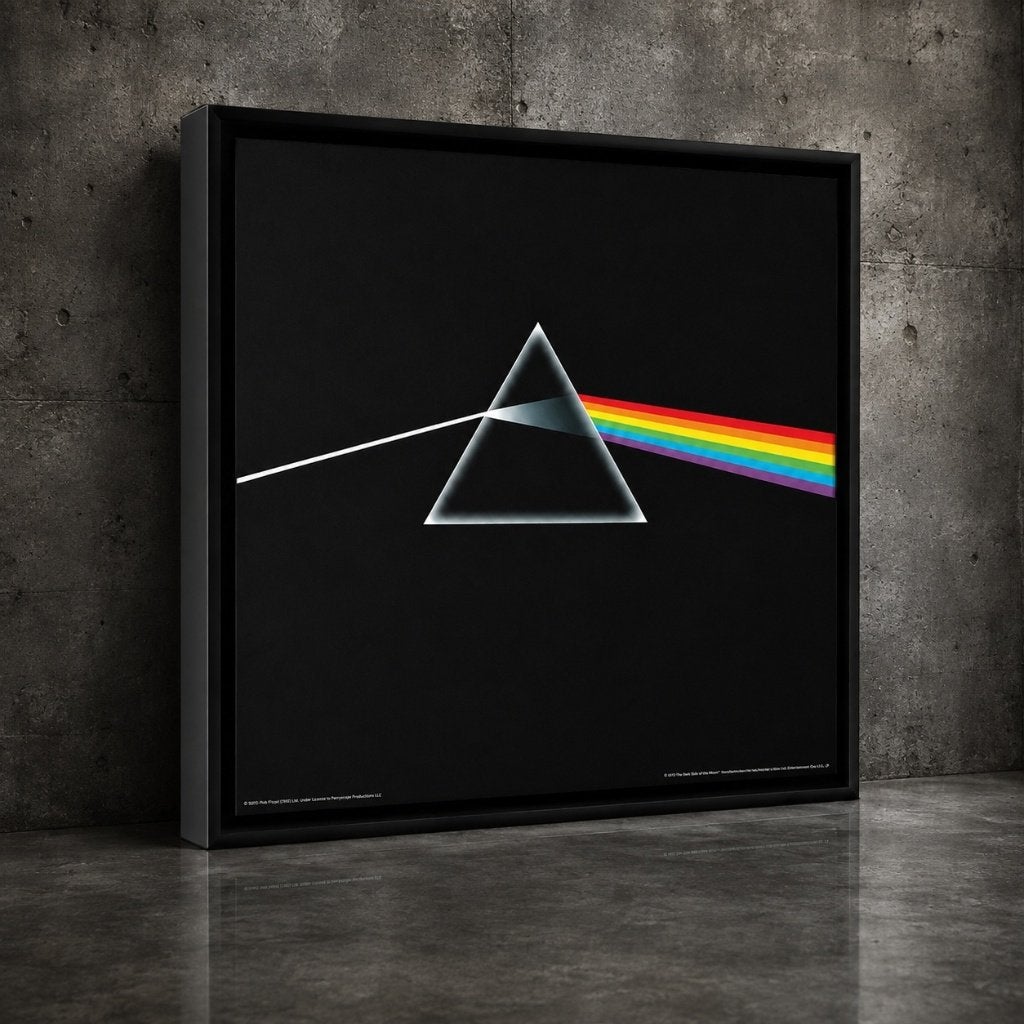 Partij Pink Floyd Dark side of the moon – Premium Framed Art, NHP International, Nieuw, Ophalen of Verzenden, Info@nhp-international.com