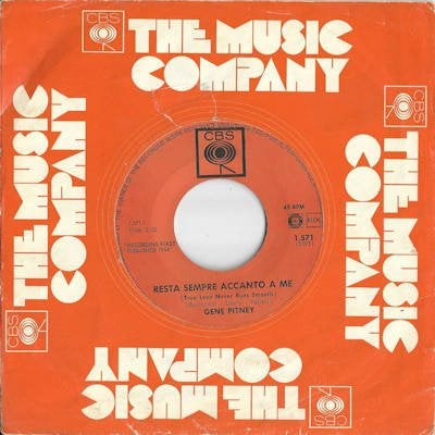 GENE PITNEY  1964  PRACHT SCHIJF !!! P992, Ophalen of Verzenden, Gebruikt, 7 inch, Pop