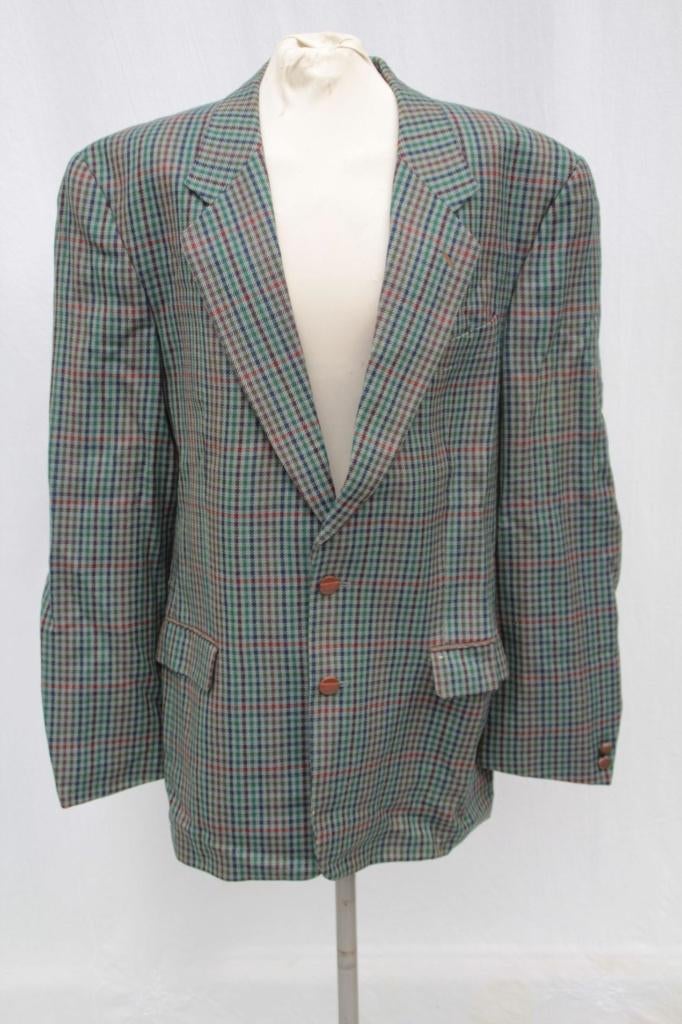 Net jaren '70 colbert.Mt 53.100% scheerwol, Kleding | Heren, Carnavalskleding en Feestkleding, Maat 52/54 (L), ., Ophalen of Verzenden