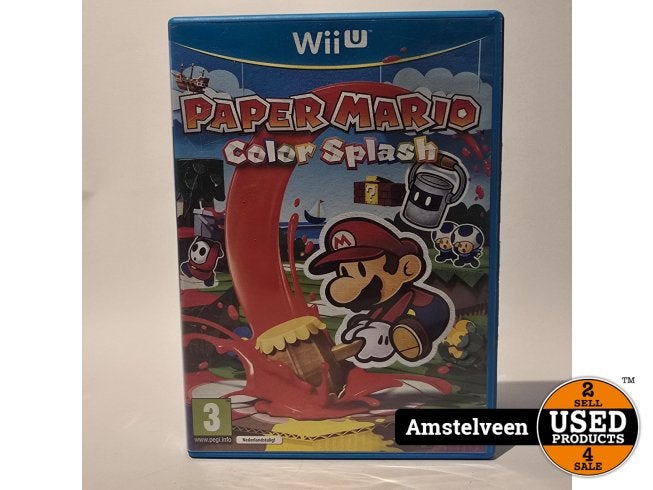 Wii U Game: Paper Mario Color Splash