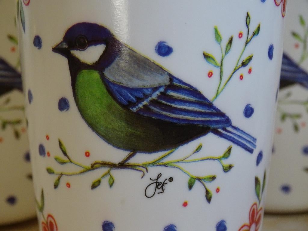 Servies, Jet (by Ter Steege), TWENTS BONT, zo goed als nieuw, Overige typen, Ophalen of Verzenden, Zo goed als nieuw, Overige stijlen